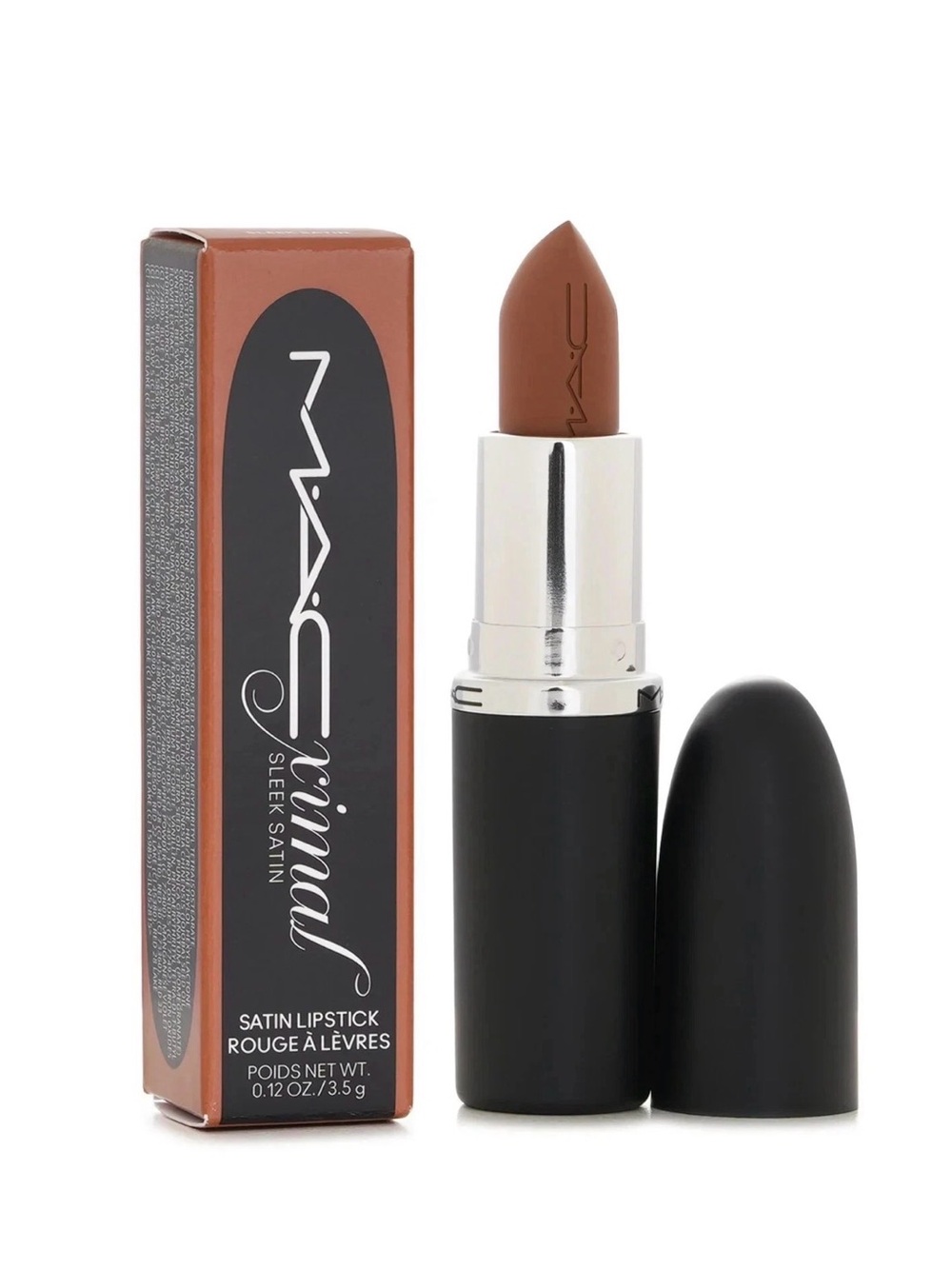 Mac  Lipstick Macximal Sleek Satin, STONE 838 New In Box
